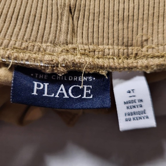 The Children's Place*Boys 4T*Cargo Pants*Khakis*Draw String Waist - Picture 5 of 7